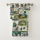 Vintage St Patrick's Badhandtuch Set (Insitu)