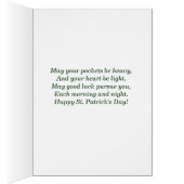 Vintage - St. Patrick's Day Bursche, (Innen (Rechts))