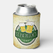 Vintage St. Patrick's Day Dosenkühler (Kanne Vorderseite)