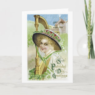 Vintage St. Patrick's Day Karte