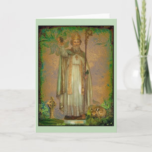 Vintage St. Patrick's Day Note Card Karte