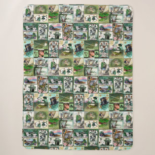 Vintage St. Patrick's Sherpadecke