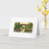 Vintage St. Pat's Day - Beautiful Ireland, Karte (Gelbe Blume)