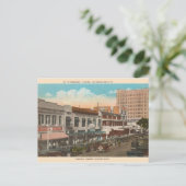 Vintage St. Petersburg Florida Postkarte (Stehend Vorderseite)