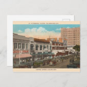 Vintage St. Petersburg Florida Postkarte (Vorne/Hinten)