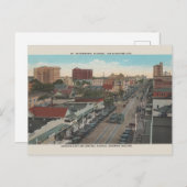 Vintage St. Petersburg Florida Postkarte (Vorne/Hinten)