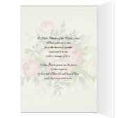 Vintage St. Therese Religiöse katholische Rose (Innen (Links))