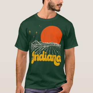 Vintage-Staat Indiana Mid Century abgenutzt Ästhet T-Shirt