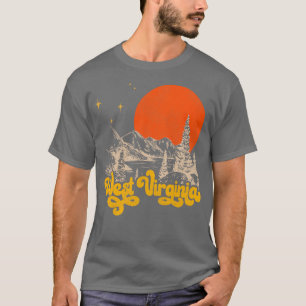 Vintage-Staat West Virginia Mid Century Distressed T-Shirt