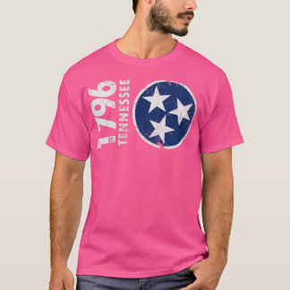 Vintage Staatsflagge von Tennessee 1976 T-Shirt