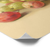 Vintage Stachelbeeren Poster (Ecke)