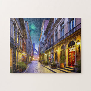 Vintage Stadt 3 Kühne und schöne Puzzle Jigsaw