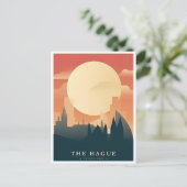 Vintage Stadt Den Haag Niederlande Postkarte (Stehend Vorderseite)