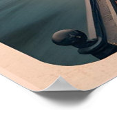 Vintage Stadt Dublin, Irland Poster (Ecke)