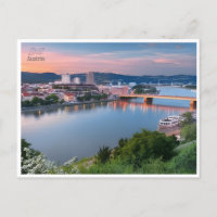 Vintage Stadt Linz Österreich