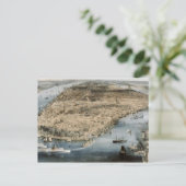 Vintage Stadt New York 1850-1860 Postkarte (Stehend Vorderseite)