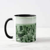 Vintage Stadt New York Tasse (Links)