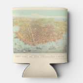 Vintage Stadt San Francisco - wiederhergestellte K Dosenkühler (Rückseite)