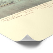 Vintage Stadt San Francisco - wiederhergestellte K Poster (Ecke)