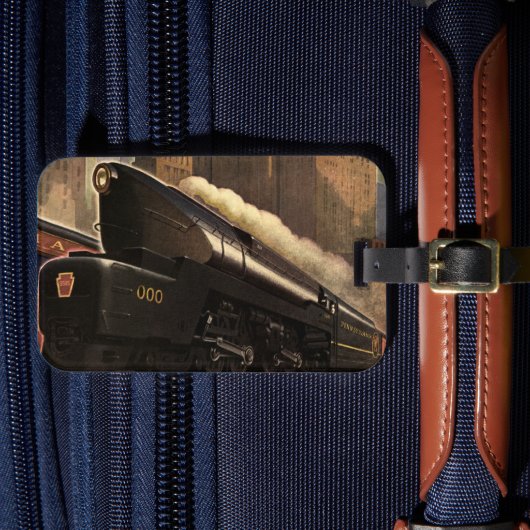 Vintage Stadt, T1 Duplex-Zug auf Eisenbahnstrecken Gepäckanhänger (Vorderseite Insitu 4)