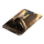 Vintage Stadt, T1 Duplex-Zug auf Eisenbahnstrecken Magnet (Linke Seite)