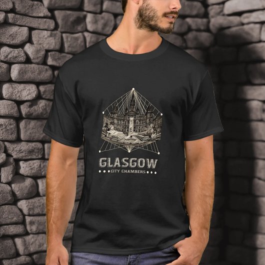 Vintage Stadtkammern Mens Basic T-Shirt