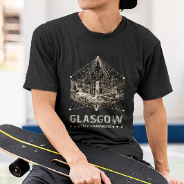 Vintage Stadtkammern Mens Basic T-Shirt