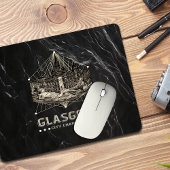 Vintage Stadtkammern Mousepad