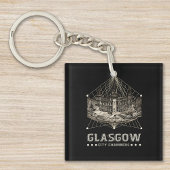 Vintage Stadtkammern Schlüsselanhänger