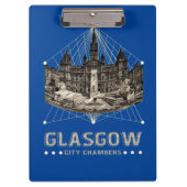 Vintage Stadtkammern - Zwischenablage Klemmbrett (Vorderseite)