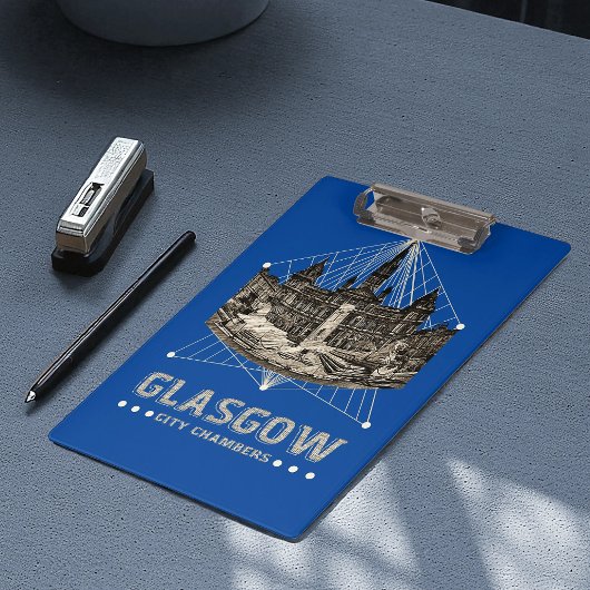 Vintage Stadtkammern - Zwischenablage Klemmbrett