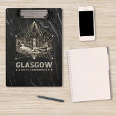 Vintage Stadtkammern - Zwischenablage Klemmbrett