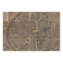 Vintage Stadtkarte