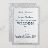 Vintage Stadtkarte New York City Einladung (Vorne/Hinten)