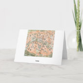 Vintage Stadtpläne Karte (Rückseite)