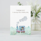 Vintage Stadtplanung für Kinder Dankeskarte (Stehend Vorderseite)