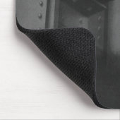 Vintage Stahlbauarchitektur Wolkenkratzer Mousepad (Ecke)