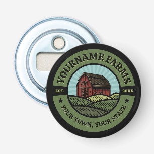 Vintage StallADD-NAME Länderfarm Cropp Bauer Flaschenöffner