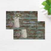 Vintage Stallholz Lavendel Hochzeit danke (Schreibtisch)