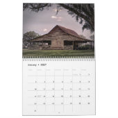 Vintage Stallungen in Südgeorgien Kalender (Jan 2027)