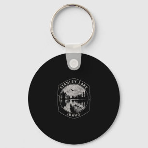 Vintage Stanley Lake Idaho Outdoor-Urlaub Premi Schlüsselanhänger