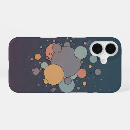 Vintage Star Cluster iPhone 16 Hülle (Rückseite (Horizontal))