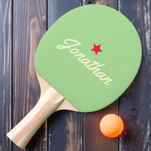 Vintage Star Signature in Cool Mint Tischtennis Schläger