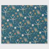 Vintage Starfish Geschenkpapier (Flach)