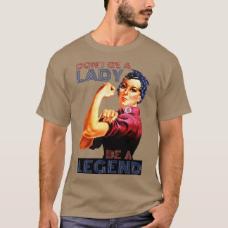 Vintage Starke Frau T-Shirt