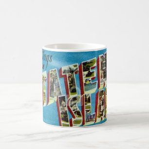 Vintage Staten Island NY Kaffeetasse
