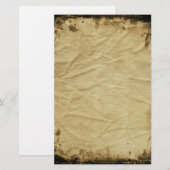 Vintage Stationierung Briefpapier (Vorne/Hinten)