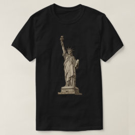 Vintage-Statue-der-Freiheit  T-Shirt