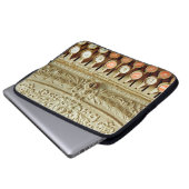 Vintage, staubgedeckte Kasse Laptopschutzhülle (Vorne Knopf)