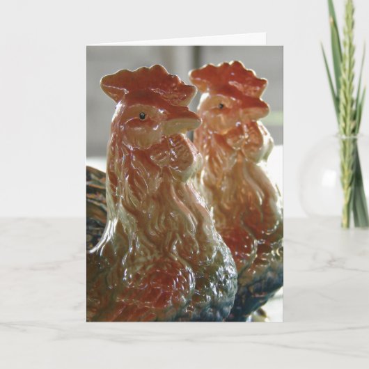 Vintage Staunen, guter Morgen Karte (Vorderseite)